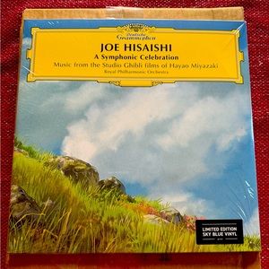 Joe Hisaishi Vinyl - Limited Sky Blue Edition - A Symphonic Celebration